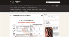 Desktop Screenshot of oscarpizzato.com
