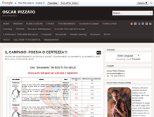 Tablet Screenshot of oscarpizzato.com